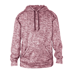Badger Mens Blend Sublimated Performance Fleece Hood
