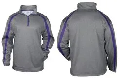 Badger Adult Pro Heather Fleece Fusion 1/4 Zip