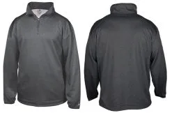 Badger Adult Pro Heather Fleece 1/4 Zip