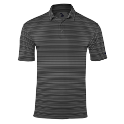 Badger Mens Stripe Polo