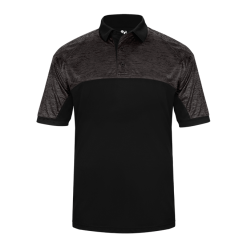 Badger Mens Tonal Blend Performance Polo Tee
