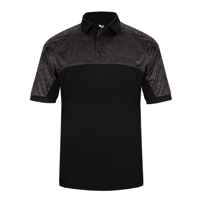 Badger Mens Tonal Blend Performance Polo Tee
