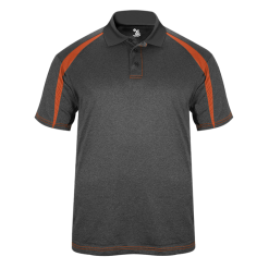 Badger Mens Fusion Polo Short Sleeve T-Shirt