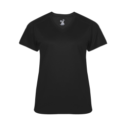 Badger Womens Ultimate Softlock V-Neck Tee