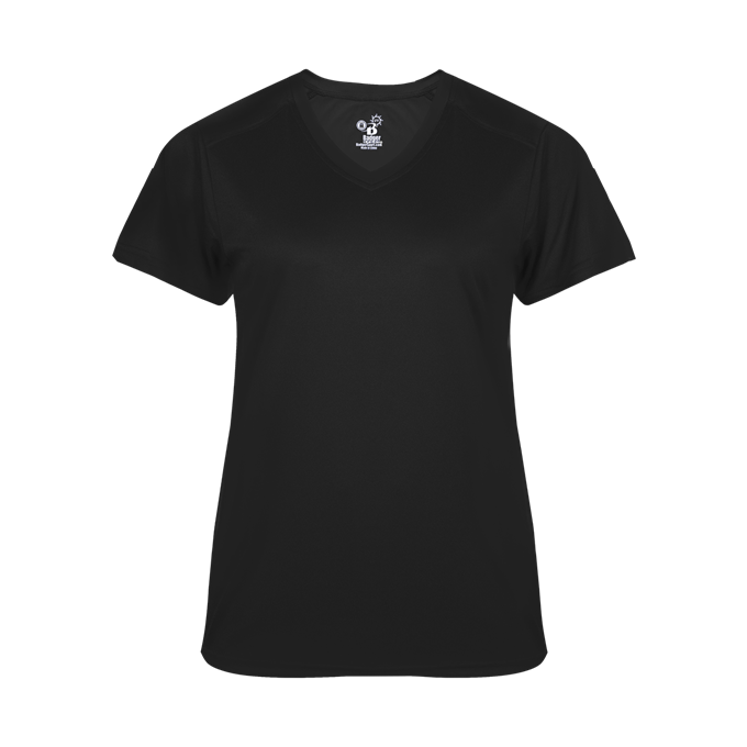 Badger Womens Ultimate Softlock V-Neck Tee