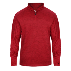 Badger Youth Tonal Blend Quarter-Zip Pullover Jacket