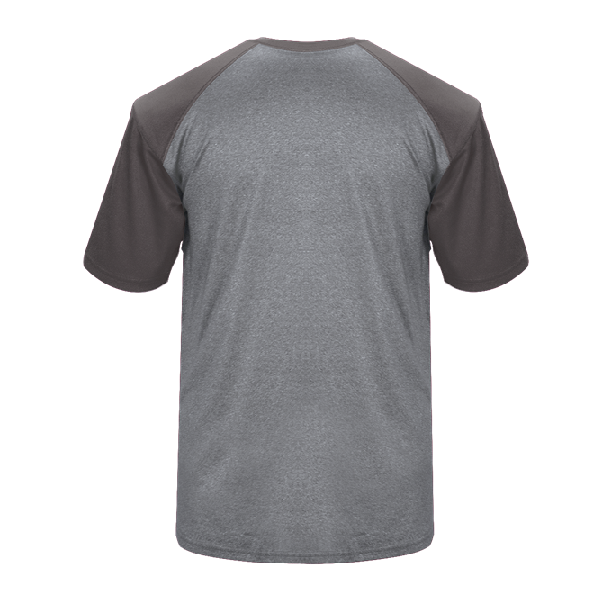 Badger Mens Tonal Sport Heather Short Sleeve Tee - Image 3