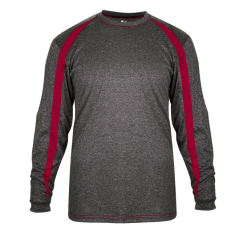 Badger Mens Fusion Performance Long Sleeve Tee