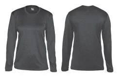 Badger Ladies Pro Heather Long Sleeve Tee