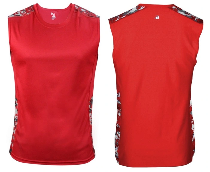 Badger Sport Mens Digital Fitted Sleeveless Tee