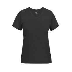 Badger Womens Tri-Blend V-Neck Tee