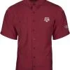 Drake Texas A&M S/S Flyweight Shirt
