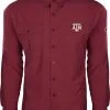 Drake Texas A&M L/S Flyewight Shirt