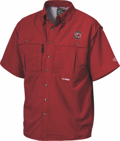 Drake South Carolina Cotton Wingshooter's Shirt Short Sleeve