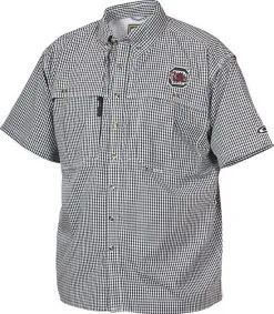 Drake South Carolina Plaid Wingshooter's Shirt Short Sleeve