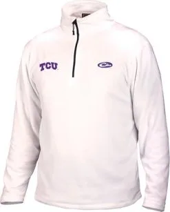 Drake TCU Camp Fleece 1/4 Zip Pullover