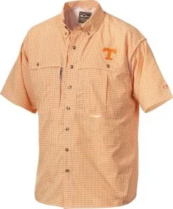 Drake Tennessee Plaid Wingshooter's Shirt Short Sleeve
