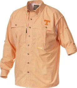 Drake Tennessee Plaid Wingshooter's Shirt Long Sleeve