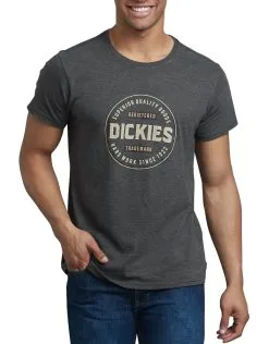 Dickies Mens Slim Fit Registered Trademark Graphic T-Shirt