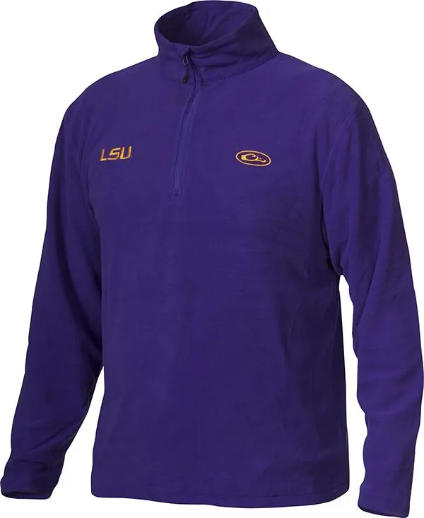 Drake LSU Camp Fleece Pullover