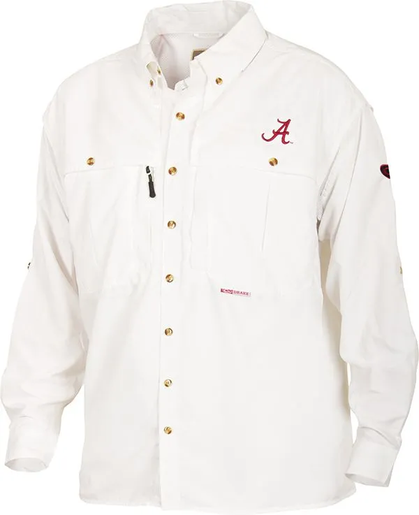 Drake Alabama Vented Long Sleeve Wingshooter's Shirt - Image 2