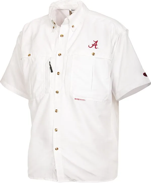 Drake Alabama Vented Short Sleeve Wingshooter's Shirt