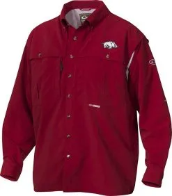Drake Arkansas Vented Long Sleeve Wingshooter's Shirt
