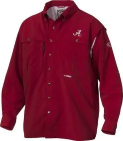 Drake Alabama Cotton Wingshooter's Shirt Long Sleeve