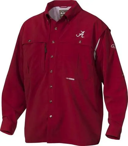 Drake Alabama Cotton Wingshooter's Shirt Long Sleeve