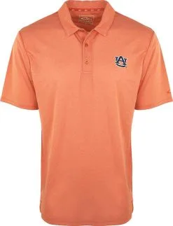 Drake Auburn Vintage Heathered Polo
