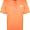 Drake Clemson Vintage Heathered Polo