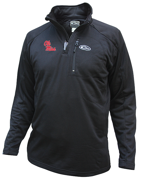Drake Ole Miss BreathLite Quarter Zip